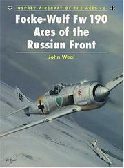 Cover of: Focke-Wulf Fw 190 Aces of the Russian Front by John Weal