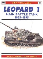 Leopard 1 Main Battle Tank 1965-95 by Michael Jerchel