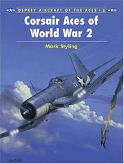 Cover of: Corsair Aces of World War 2 by Mark Styling