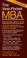 Cover of: The Vest-Pocket MBA