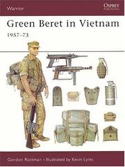 Cover of: Green Beret in Vietnam by Gordon L. Rottman