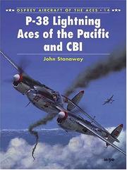 Cover of: P-38 Lightning Aces of the Pacific and CBI