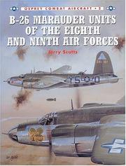 Cover of: B-26 Marauder Units of the Eighth and Ninth Air Forces