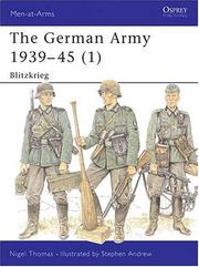 Cover of: The German Army 1939-45 (1): Blitzkrieg