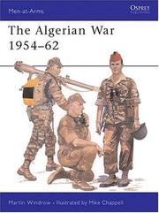 Cover of: The Algerian War 1954-62