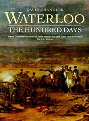 Cover of: Waterloo: The Hundred Days (Battles and Histories)