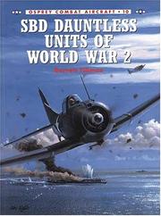Cover of: SBD Dauntless Units of World War 2 by Barrett Tillman
