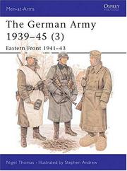 Cover of: The German Army 1939-45 (3): Eastern Front 1941-43 by Nigel Thomas, Nigel Thomas