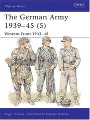 Cover of: The German Army 1939-45 (5) : Western Front 1943-45