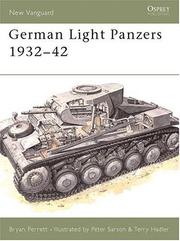 Cover of: German Light Panzers 1932-42 by Bryan Perrett