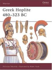 Cover of: Greek Hoplite 480-323 BC (Warrior)