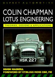 Cover of: Colin Chapman, Lotus Engineering: Theories, Designs & Applications