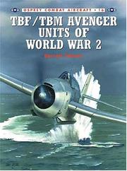 Cover of: TBF/TBM Avenger Units of World War 2 by Barrett Tillman