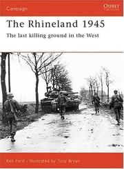 Cover of: The Rhineland 1945 (Campaign) by Ken Ford