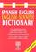 Cover of: Spanish-English Dictionary