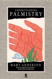Cover of: Understanding Palmistry | Mary Anderson