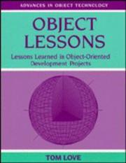 Cover of: Object Lessons by Tom Love, Tom Love