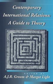 Cover of: Contemporary international relations: a guide to theory