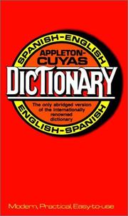 Cover of: Appleton-Cuyas Dictionary by Prentice-Hall, inc.