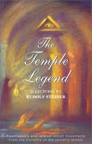 The Temple legend by Rudolf Steiner