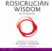 Cover of: Rosicrucian Wisdom by Rudolf Steiner