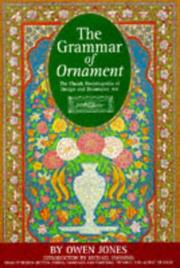 Cover of: Grammar of Ornament by Owen Jones - undifferentiated