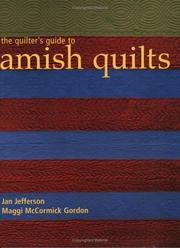 Cover of: The Quilter's Guide to Amish Quilts by Jan Jefferson, Maggi McCormick Gordon