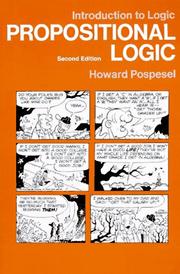 Propositional Logic (Introduction to Logic) by Howard Pospesel, William G. Lycan