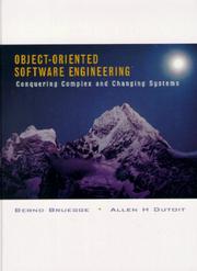 Cover of: Object-Oriented Software Engineering by Bernd Bruegge, Allen H. Dutoit