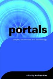 Cover of: Portals: People, Processes and Technology (Become an Expert) (Become an Expert)