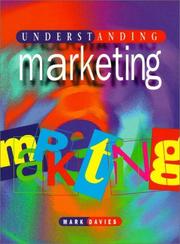 Cover of: Understanding marketing