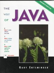 Cover of: The way of Java by Gary Entsminger