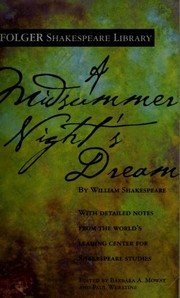 Cover of: A Midsummer Night's Dream (New Folger Library Shakespeare) by William Shakespeare