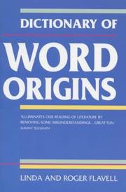 Cover of: Dictionary of Word Origins