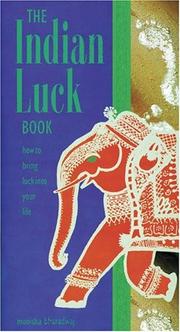 Cover of: The Indian luck book by Monisha Bharadwaj