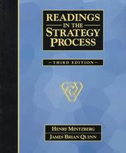 Cover of: Readings in the strategy process