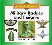 Cover of: Military Badges and Insignia (Concise Collections)