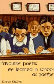 Cover of: Favourite Poems We Learned in School As Gaeilge