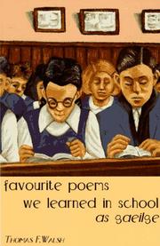 Cover of: Favourite poems we learned in school as Gaeilge