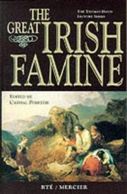 Cover of: The great Irish famine by edited by Cathal Póirtéir.