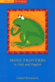 Cover of: Irish proverbs in Irish and English
