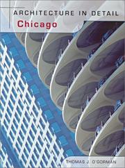 Cover of: Architecture in Detail Chicago (Architecture in Detail)