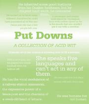 Cover of: Put Downs: A Collection of Acid Wit