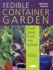 Cover of: The Edible Container Garden