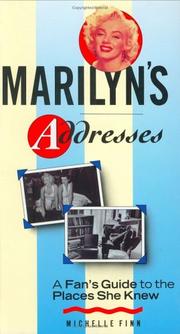Cover of: Marilyns Addresses