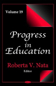 Progress in Education by Roberta V. Nata