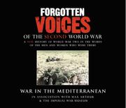 Cover of: Forgotten Voices of the Second World War, Programme Two: July 1941 - July 1943 (Forgotten Voices World War 2)