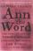 Cover of: Ann the Word