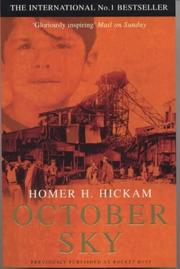 Cover of: October Sky by Homer H. Hickam