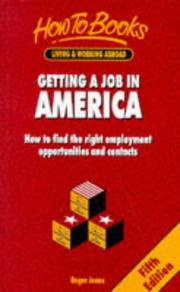 Getting a Job in America by Roger Jones